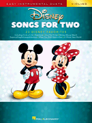 Disney Songs for Two Violins [violin duet] Vln Duet