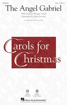 Angel Gabriel by - Leavitt John - for SSA and Piano (19th Cent Basque)