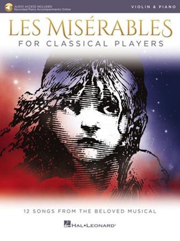 Les Miserables for Classical Players by Schonberg Claude-Michel for Violin and Piano