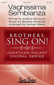 Vaghissima Sembianza by Donaudy Stefano - Baker Samuel - Alberto Donaudy for TTB and Piano