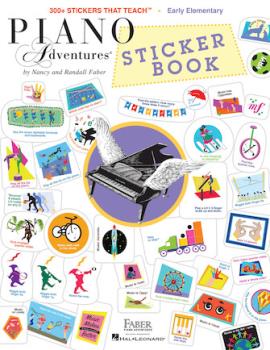 Hal Leonard Faber / Faber          Piano Adventures Sticker Book