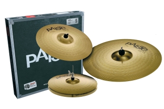 Paiste 101 Brass Cymbal Set For Inclusion With Gretsch Energy Drum Sets14/16/20 In Cym