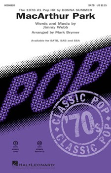 MacArthur Park by Webb Jimmy - Brymer Mark - Donna Summer for SATB and Piano