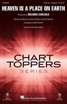 Heaven Is a Place on Earth by Shipley and Nowels - Brymer Mark - Belinda Carlisle for SSAA and Piano