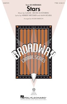 Stars - from Les Miserables by Schonberg Claude-Michel - Emerson Roger - Kretzmer and Boublil for TTBB