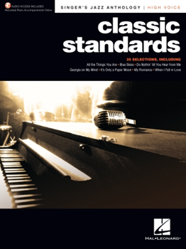 Hal Leonard Singer's Jazz Anthology - Classic Standards - High Voice