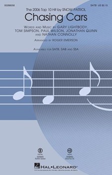 Chasing Cars by Lightbody Quinn Connolly Simpson and Wilson - Emerson Roger - Snow Patrol for ShowTrax CD