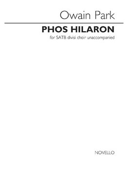 Phos Hilaron by Park Owain for SATB