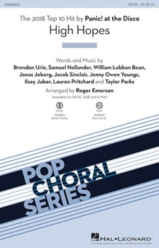 High Hopes by - Emerson Roger - Panic! At The Disco for SATB and Piano