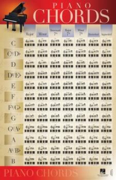 Hal Leonard    Piano Chords - Poster 22" x 34"