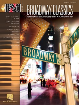 Broadway Classics by Various for 1 Piano 4 Hands
