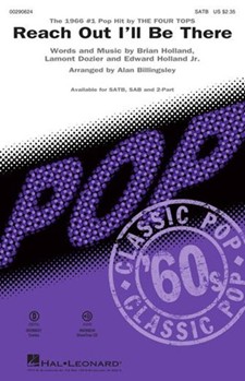 Reach Out I'll Be There by Holland and Dozier - Billingsley Alan - The Four Tops for SATB and Piano