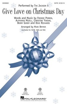Give Love on Christmas Day by Perren Mizell and Yarian - Brymer Mark - Jackson 5 for ShowTrax CD