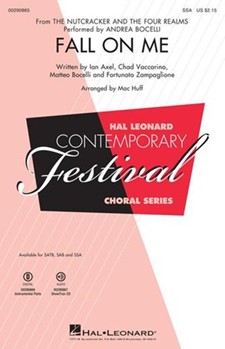 Fall on Me by Axel Vaccarino Boc - Huff Mac - Andrea Bocelli for SSA and Piano