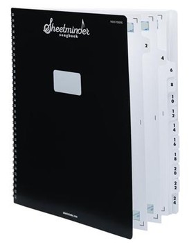 Sheetminder Songbook Folio for
