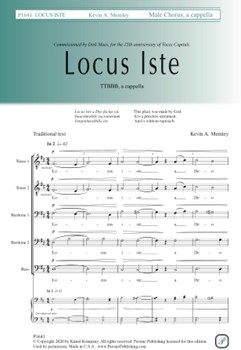 Locus Iste by Memley Kevin A for TTBB