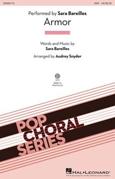 Armor by Bareilles Sara - Snyder Audrey - Sara Bareilles for SSA and Piano