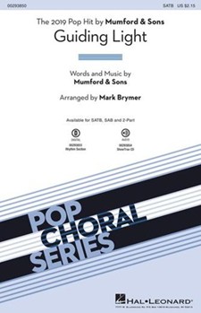 Guiding Light by Mumford and Sons - Brymer Mark - Mumford and Sons for SATB and Piano