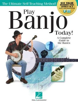 Play Banjo Today! All-in-One Beginner's Pack - Includes Book 1, Book 2, Audio & Video