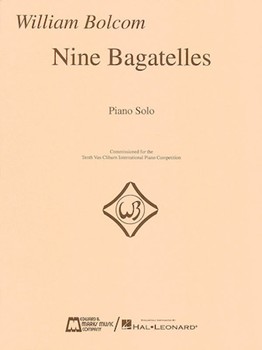 Nine Bagatelles by Bolcom WIlliam for Piano