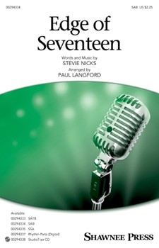 Edge Of Seventeen by Nicks Stevie - Langford Paul - Nicks Stevie for SAB