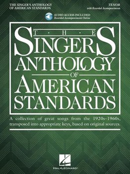 Singer's Anthology of American Standards w/online audio [tenor]
