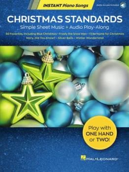 Christmas Standards - Instant Piano Songs - Simple Sheet Music + Audio Play-Along