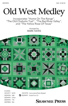 Old West Medley by - Hayes Mark - for SAB