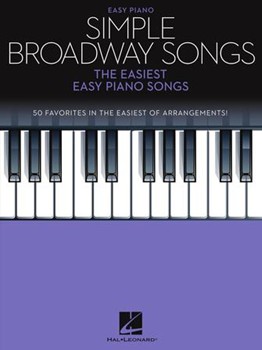 Hal Leonard Various   Simple Broadway Songs - Easy Piano