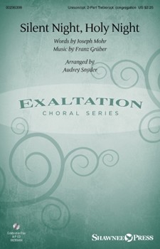 Silent Night Holy Night by Gruber Franz - Snyder Audrey - for Unison/2-Part