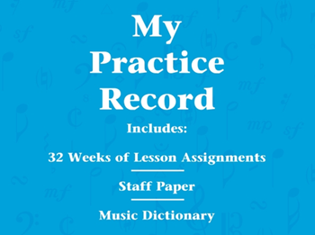 My Practice Record - Hal Leonard Student Piano Library
