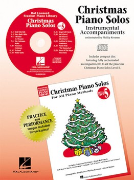 Christmas Piano Solos Level 5 by Hal Leonard - Kern Keveren and Rejino - for CD