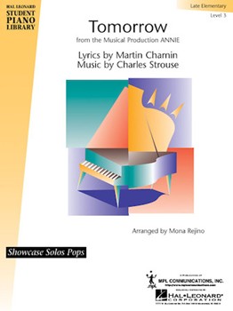 Tomorrow by Strouse and Charnin - Rejino Mona - for Piano/Vocal