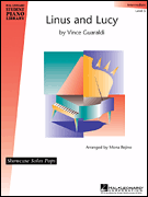 Hal Leonard Guaraldi Rejino, Mona  Hal Leonard Student Piano Library - Linus and Lucy Level 5 Intermediate in G - Piano Solo Sheet