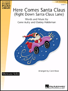 Hal Leonard Oakley Haldeman Carol Klose  Hal Leonard Student Piano Library - Here Comes Santa Claus
