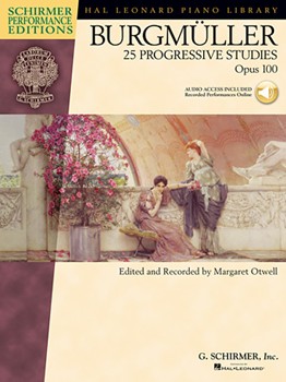 25 Progressive Pieces Op 100 w/online audio IMTA-B/C/D PIANO