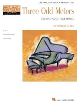Three Odd Meters by Clark Sondra for 1 Piano 4 Hands
