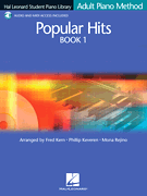 Hal Leonard  Phillip Keveren  Hal Leonard Student Piano Library Adult - Popular Hits Book 1 - Book / Online Audio