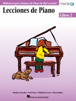 Lecciones De Piano Libro 2 by Hal Leonard Student - Span 2 - for