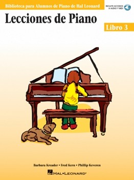 Lecciones De Piano Libro 3 by Hal Leonard Student - Span 3 - for