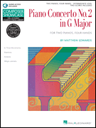 Hal Leonard Matthew Edwards   Concerto No. 2 in G Major - 2 Piano  / 4 Hands