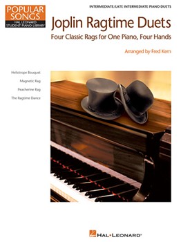 Joplin Ragtime Duets by Joplin - Kern Fred - for 1 Piano 4 Hands