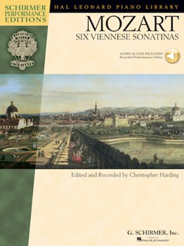 6 Viennese Sonatinas by Mozart Wolfgang Amadeus - Harding Christopher - Harding Christopher for Piano with CD