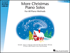 Hal Leonard Various   Hal Leonard Student Piano Library - More Christmas Piano Solos Prestaff Level