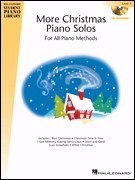 Hal Leonard  Various Arrangers  Hal Leonard Student Piano Library - More Christmas Piano Solos Level 3 - Book / CD