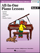 Hal Leonard Kreader/Kern/Keveren   All-in-One Piano Lessons Book D Book/Online Audio