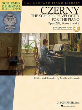 Op 299 School Of Velocity Bk 1 & 2 by Czerny Carl - Edwards Matthew - for Piano