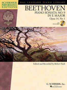 Sonata No 9 in E Major Opus 14 No 1 w/cd [piano]