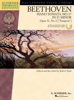 Beethoven: Sonata No. 17 in D Minor, Op. 31, No. 2 (Tempest) piano/CD