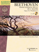 G Schirmer Ludwig van Beethoven   Beethoven - Sonata No. 21 in C Major, Opus 53 (Waldstein) - Piano Book / CD